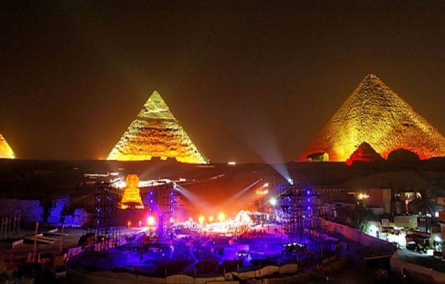 Sound and Light Show At Giza Pyramids
