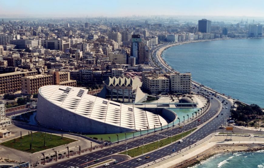 Alexandria / Cairo ( Overnight Cairo- Tours in Cairo & Alexandria)