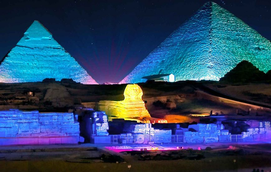 Sound and Light Show At Giza Pyramids