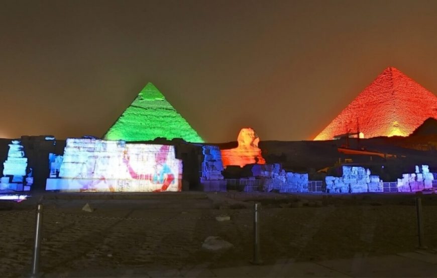 Sound and Light Show At Giza Pyramids